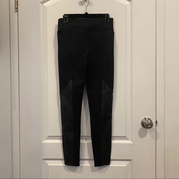 Spanx Faux Leather Perforated Leggings - Picture 6 of 6